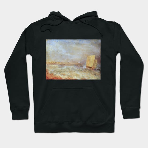 A Sailing Boat off Deal, 1835 Hoodie by Art_Attack